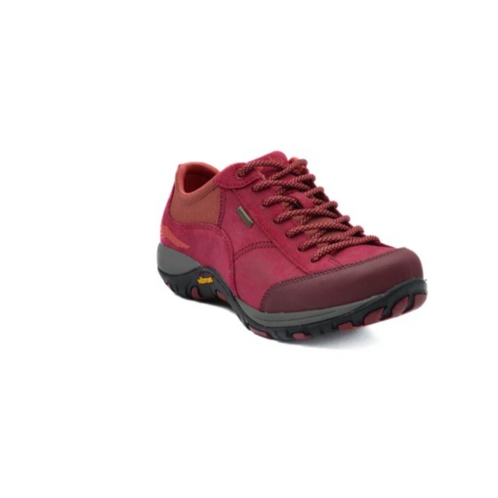 DANSKO PAISLEY RED BURNISHED SUEDE